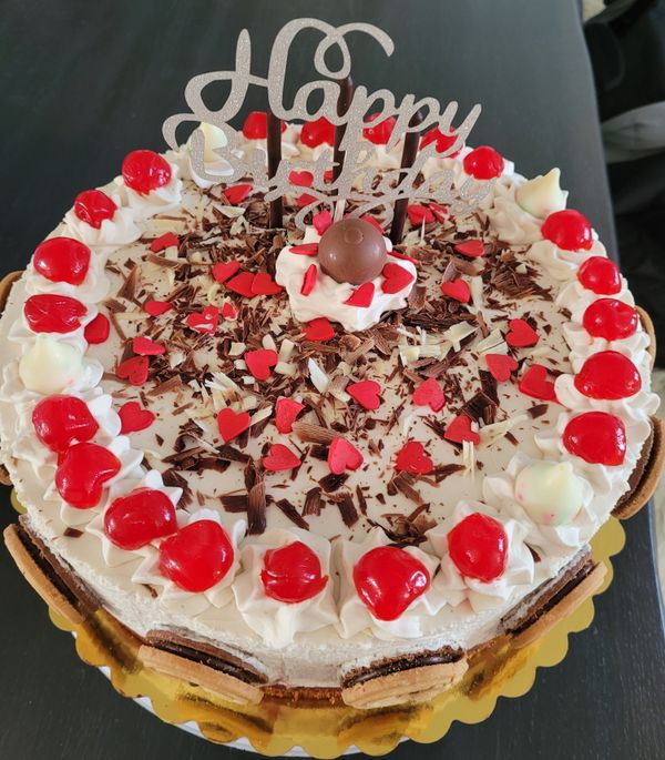 An authentic Black Forest Cake